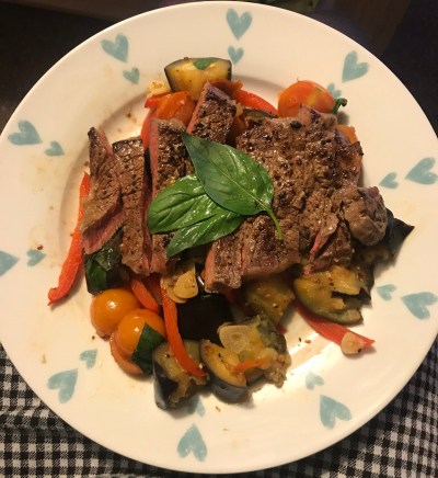 Jamie oliver sizzling sirloin