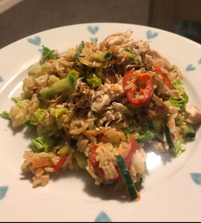 nutty bang bang chicken